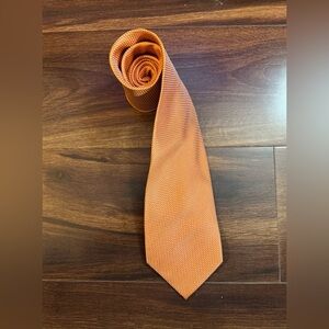 🍁END of YEAR SALE🍁MICHAEL KORS Vibrant Silk Orange Men's Tie